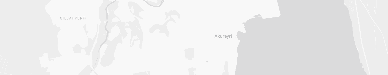 Kaart van Akureyri