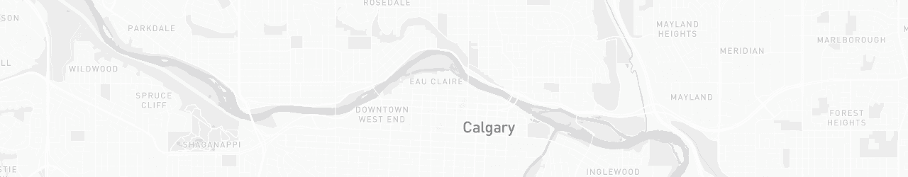 Karte von Calgary