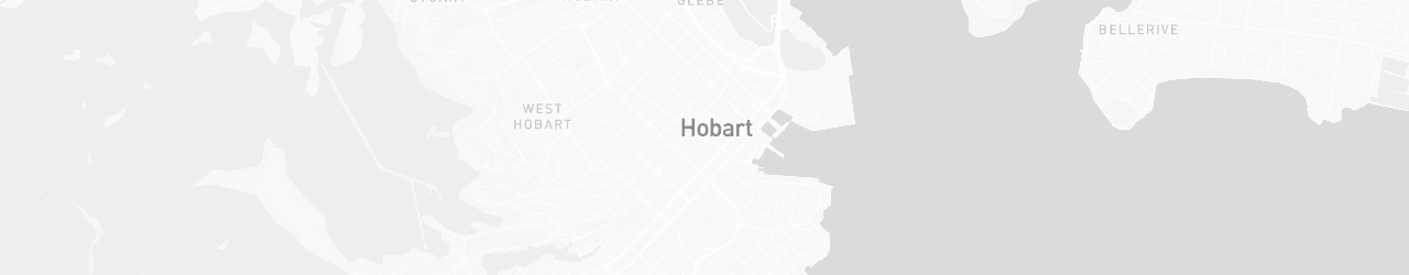 Karte von Hobart