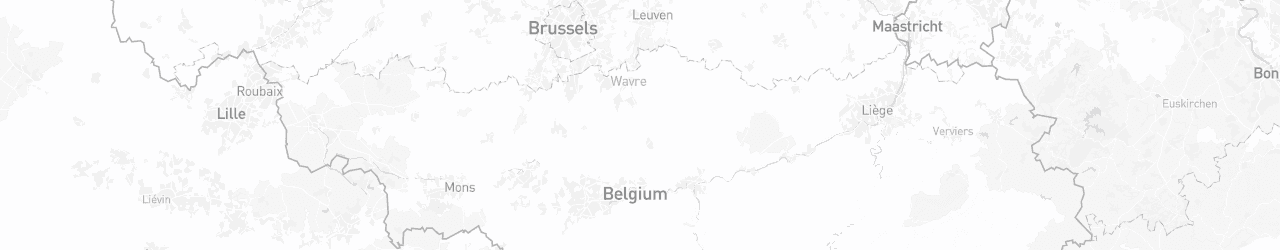 Karte von Belgien