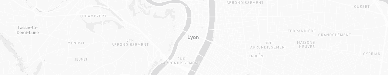 Karte von Lyon